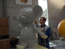 Jean-Luc, is taking great care of the Koala.