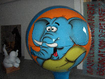 Polyester Scupture : Elephant.